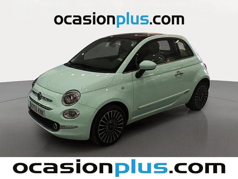 Verde Usado 2018 Fiat 500 Lounge Utilitario | 7682 € (Buen precio) - Imagen 1/4
