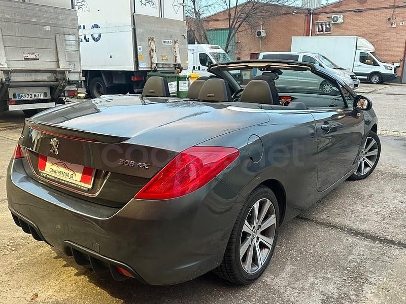 Usado Peugeot 308 CC Active 120 CV (88 kW) 2014 Gris / plata Descapotable