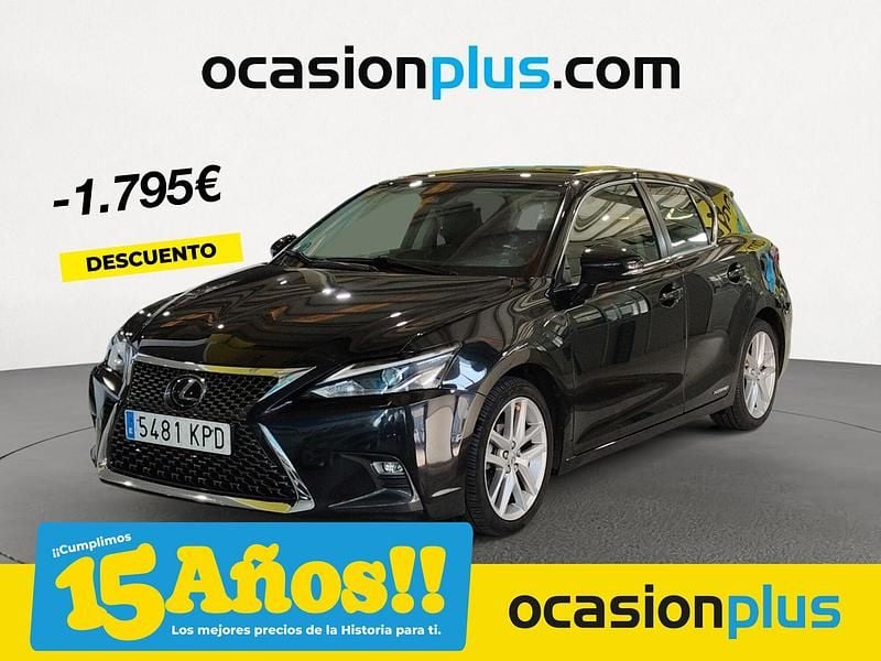 Negro Usado 2018 Lexus CT200h Executive Line | 19.750 € (Un poco caro) - Imagen 1/4