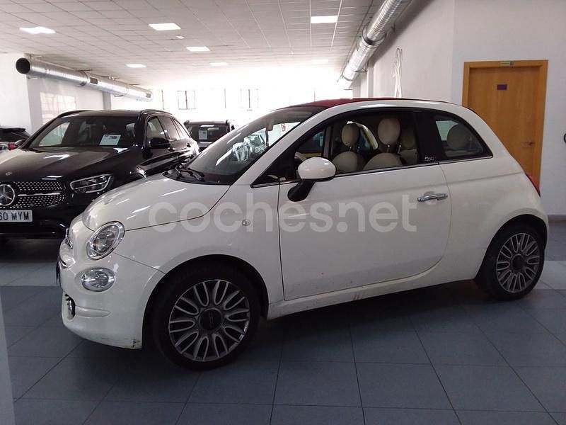 Usado Fiat 500C S 69 CV (50 kW) 2018 Blanco Descapotable