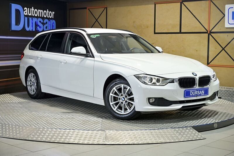 Usado BMW 318 150 CV (110 kW) 2015 Blanco Familiar