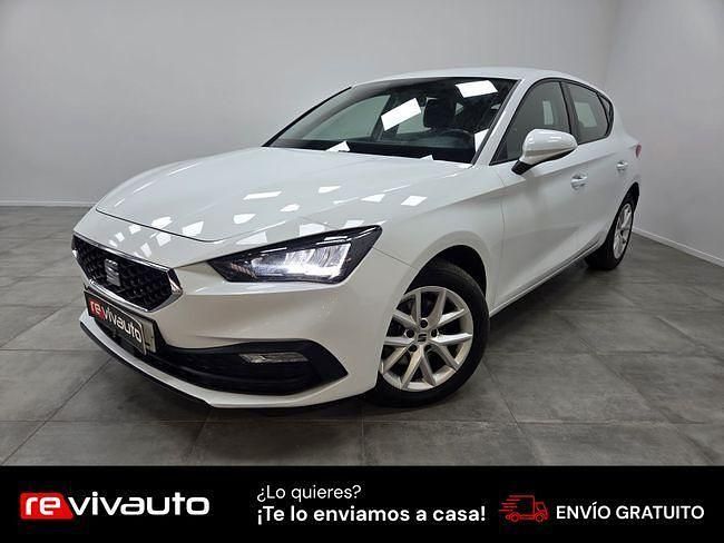 Usado Seat Leon Reference 115 CV (84 kW) 2022 Blanco Berlina