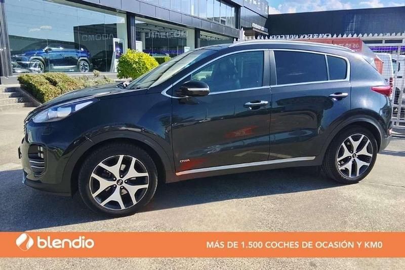 Negro Usado 2017 Kia Sportage GT-Line SUV | 14.720 € (Precio justo) - Imagen 1/4