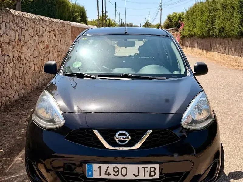 Usado Nissan Micra 80 CV (58 kW) 2016 Negro Utilitario