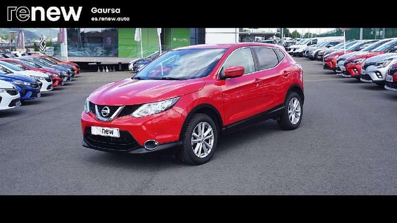 Rojo Usado 2017 Nissan Qashqai Acenta SUV | 14.900 € (Precio justo) - Imagen 1/4