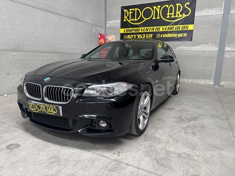 Negro Usado 2015 BMW 535 Familiar | 19.990 € (Precio justo) - Imagen 1/4
