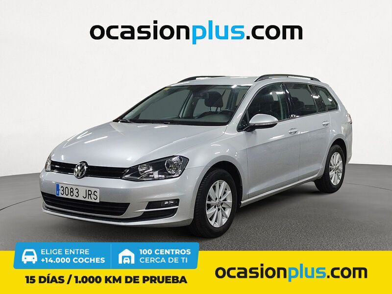 Gris Usado 2016 VW Golf VII Business Familiar | 12.990 € (Precio justo) - Imagen 1/4