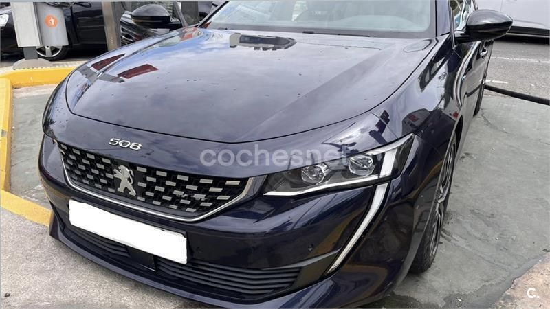 Azul Usado 2021 Peugeot 508 GT Familiar | 25.900 € (Caro) - Imagen 1/4
