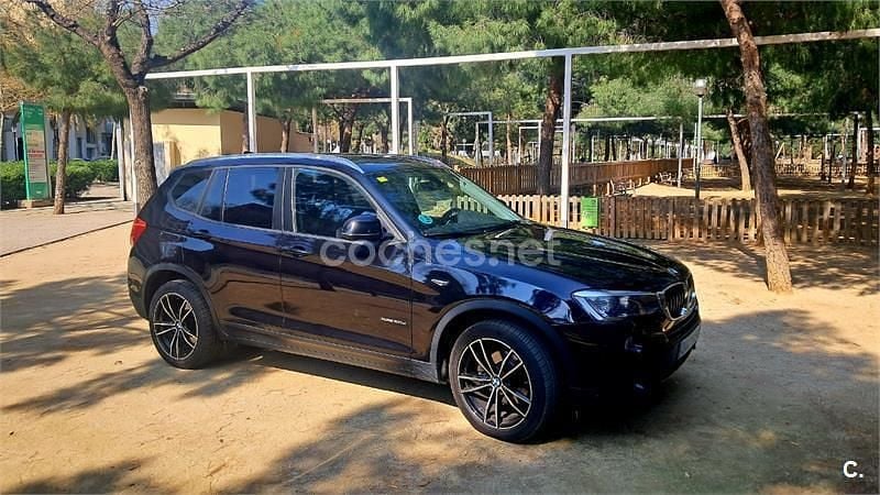 Usado BMW X3 190 CV (139 kW) 2017 Negro SUV