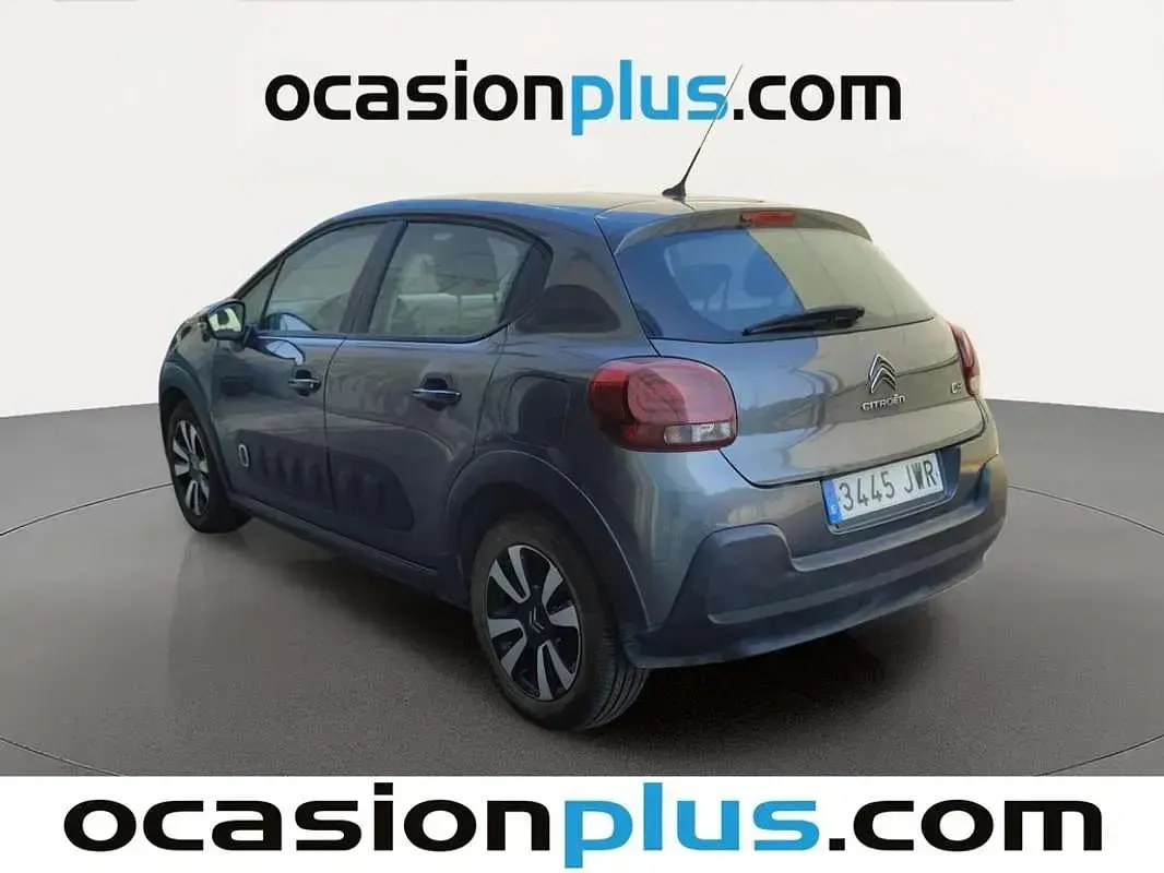 Usado Citroën C3 Feel 75 CV (55 kW) 2017 Gris Utilitario