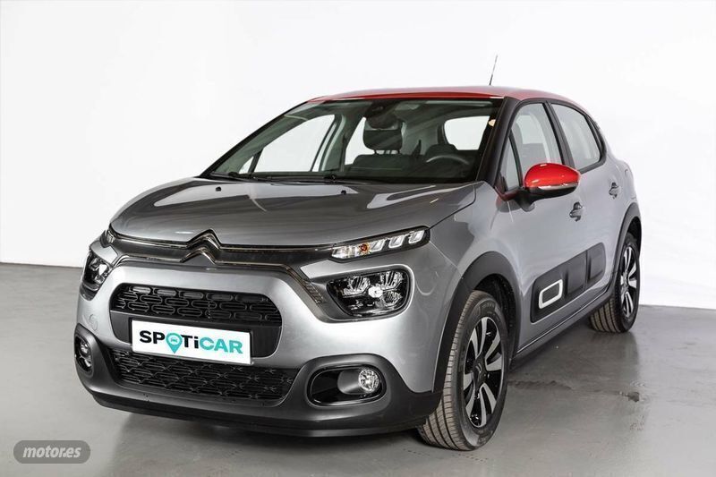 Gris Usado 2022 Citroën C3 Feel Utilitario | 17.800 € - Imagen 1/4