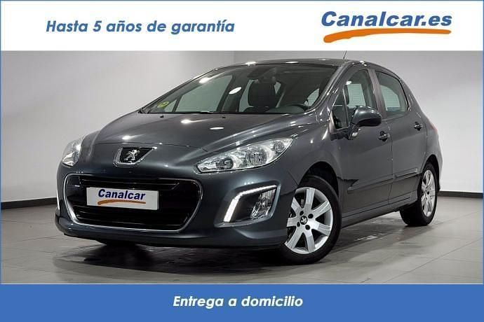 Usado Peugeot 308 Active 92 CV (67 kW) 2013 Gris Utilitario