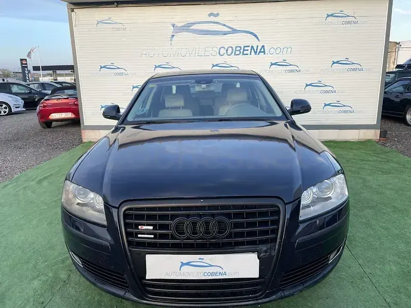 Usado Audi A8 350 CV (257 kW) 2008 Azul Berlina