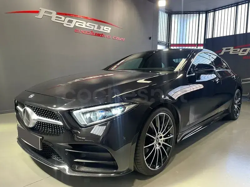 Usado Mercedes CLS400 340 CV (250 kW) 2019 Negro Berlina