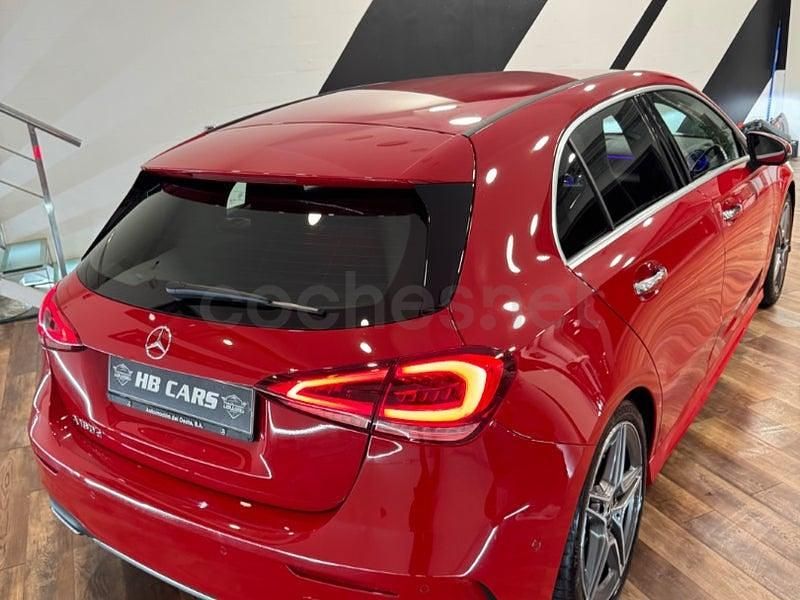 Usado Mercedes A180 116 CV (85 kW) 2018 Rojo Berlina