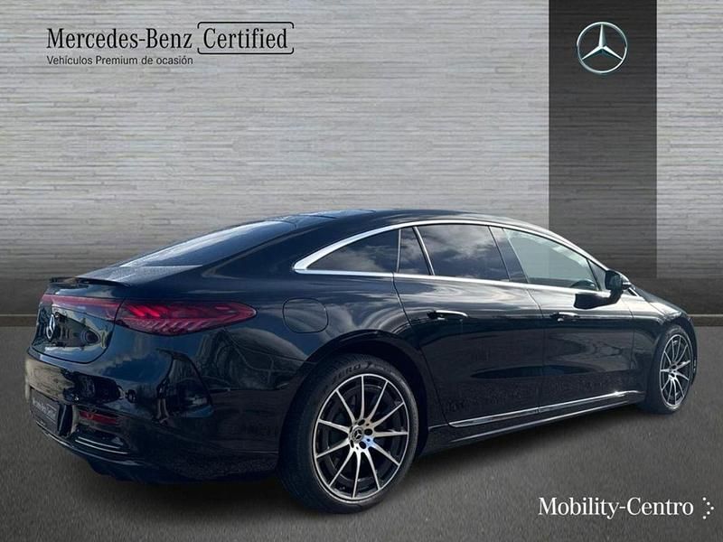 Usado Mercedes EQS450+ Edition 264 kW (360 CV) 2024 Negro obsidiana Berlina