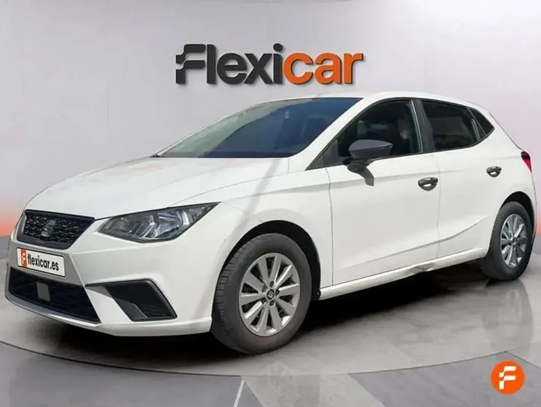 Usado Seat Ibiza Reference 80 CV (58 kW) 2019 Blanco Utilitario