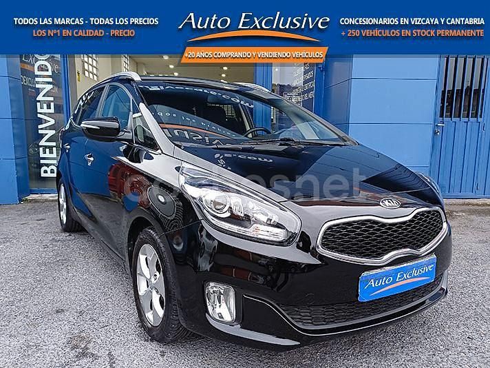 Usado Kia Carens 136 CV (100 kW) 2014 Negro Monovolumen