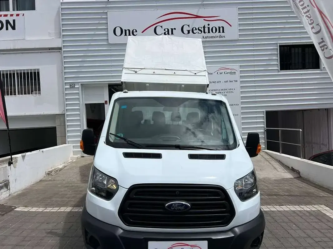 Usado Ford Transit Ambiente 170 CV (125 kW) 2018 Blanco Van