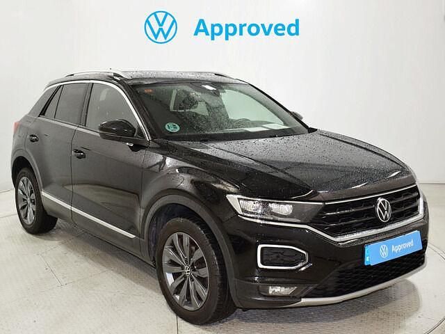 Negro Usado 2021 VW T-Roc Sportline SUV | 19.900 € (Precio justo) - Imagen 1/4