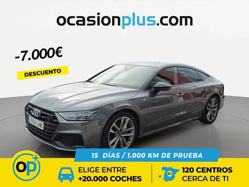 Gris Usado 2020 Audi A7 S-Line Berlina | 44.759 € (Precio justo) - Imagen 1/4