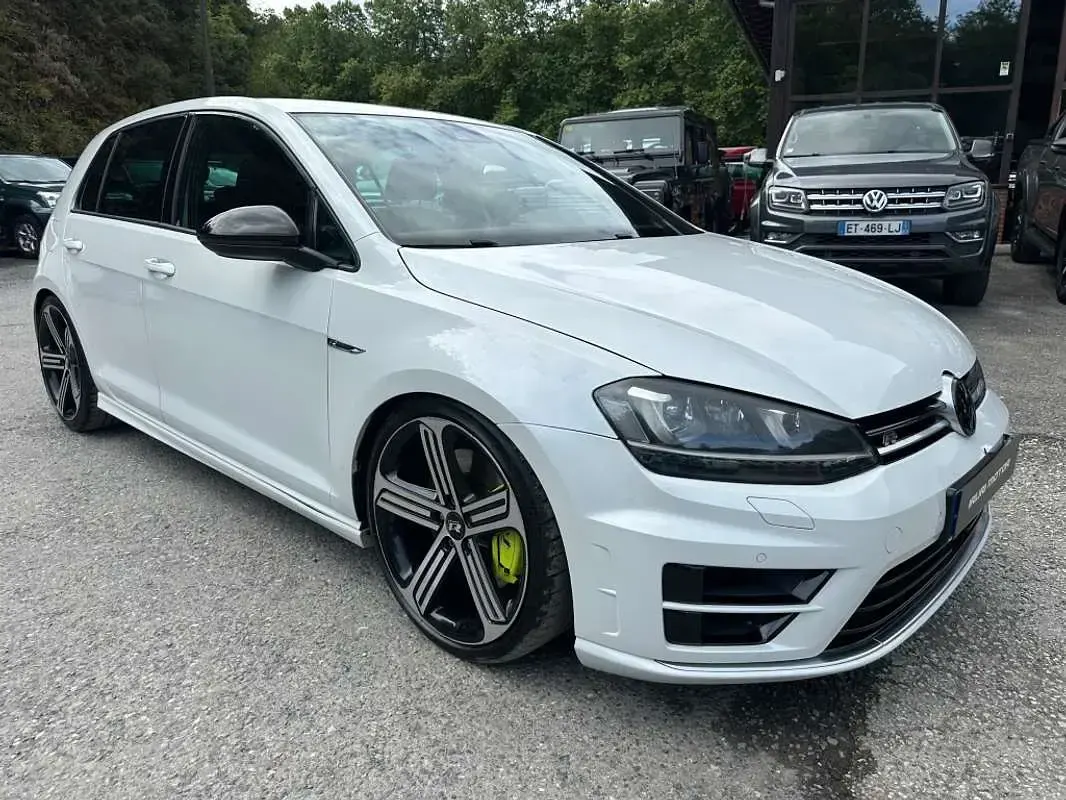 Usado VW Golf VII R 300 CV (220 kW) 2014 Blanco Utilitario