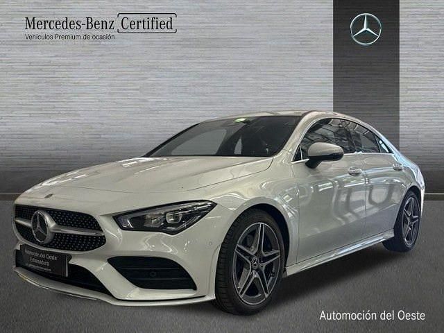 Usado Mercedes CLA220 AMG line 190 CV (139 kW) 2023 Blanco digital Berlina