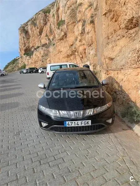 Usado Honda Civic Sport 140 CV (102 kW) 2006 Negro Berlina