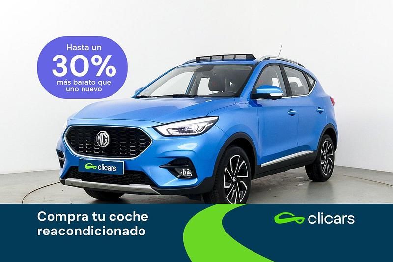 Azul Usado 2023 MG ZS Luxury SUV | 15.990 € (Precio justo) - Imagen 1/4