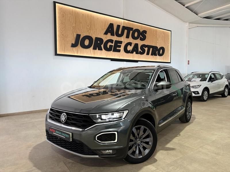 Gris / plata Usado 2021 VW T-Roc Sportline SUV | 19.800 € (Precio justo) - Imagen 1/4