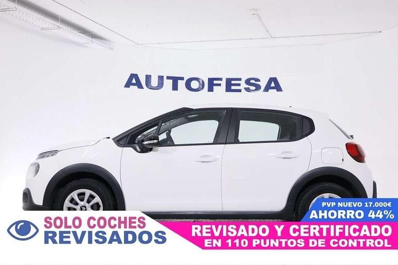 Usado Citroën C3 Feel 110 CV (80 kW) 2019 Blanco Utilitario