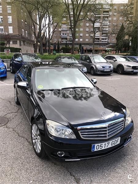 Usado Mercedes C320 Avantgarde 224 CV (164 kW) 2008 Negro Berlina