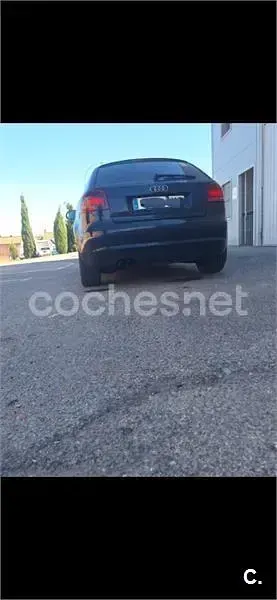 Usado Audi A3 Ambition 140 CV (102 kW) 2009 Negro Utilitario