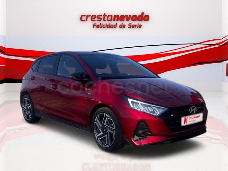 Usado Hyundai i20 N Line 79 CV (58 kW) 2024 Rojo Utilitario