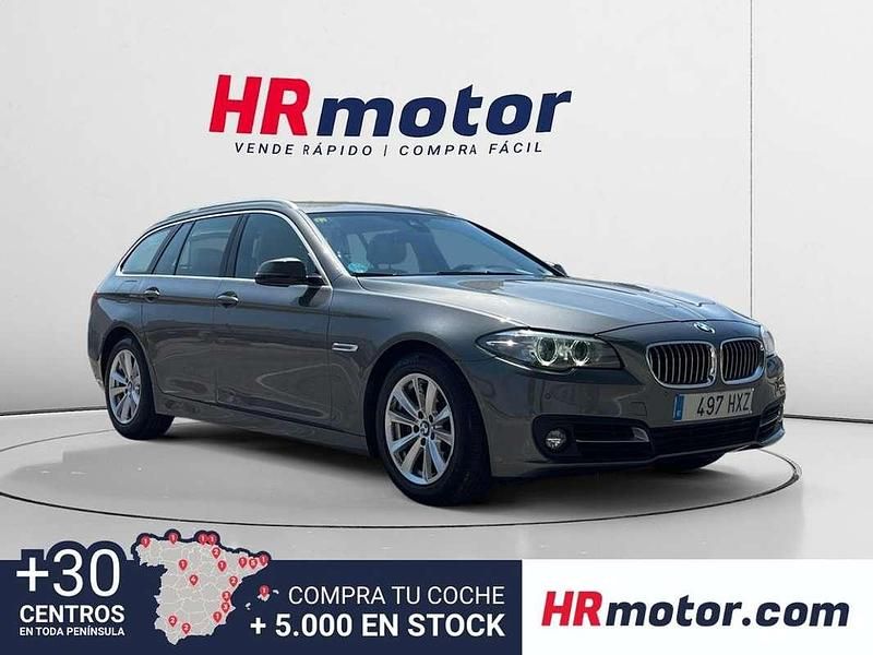 Gris Usado 2014 BMW 520 Familiar | 15.610 € (Precio justo) - Imagen 1/4