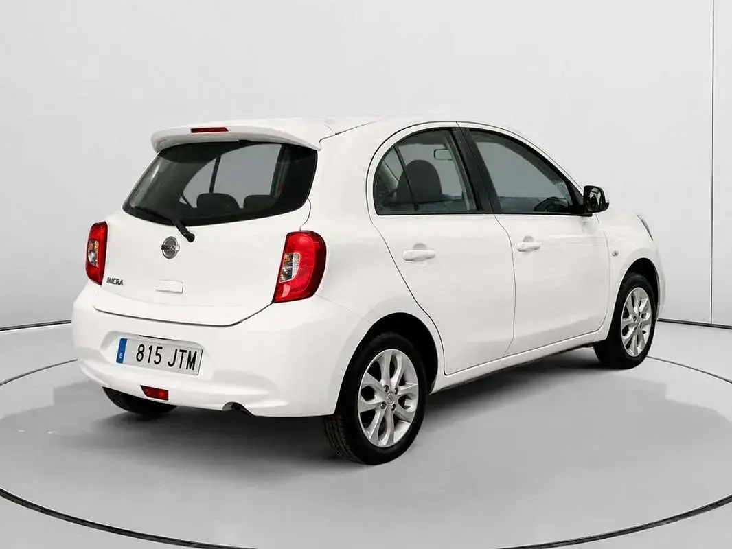 Usado Nissan Micra Acenta 80 CV (58 kW) 2016 Blanco Utilitario