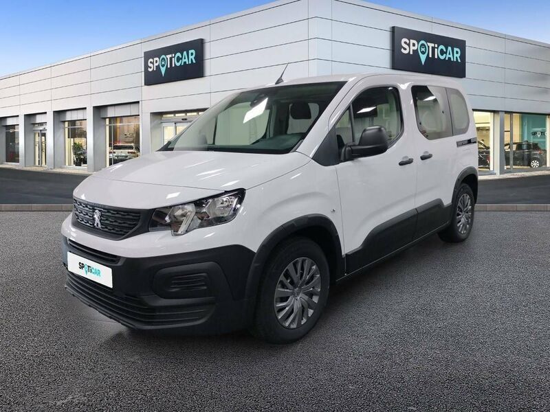 Blanco Usado 2023 Peugeot e-Rifter Active Monovolumen | 23.990 € (Buen precio) - Imagen 1/4