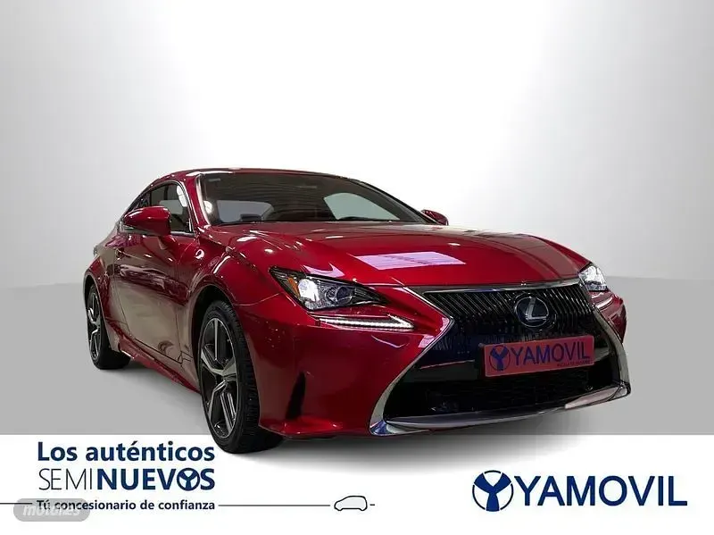 Usado Lexus RC300h Executive Line 223 CV (164 kW) 2018 Rojo Coupe