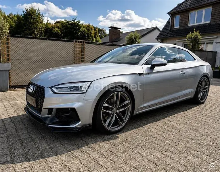 Usado Audi A5 S-Line 190 CV (139 kW) 2017 Gris / plata Coupe