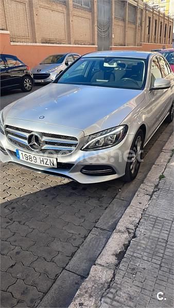 Gris / plata Usado 2014 Mercedes C220 AMG line Berlina | 12.000 € (Precio justo) - Imagen 1/4