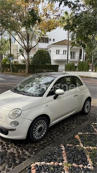 Usado Fiat 500 Lounge 69 CV (50 kW) 2009 Blanco Descapotable