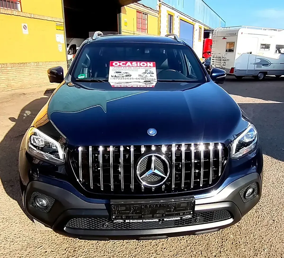Usado Mercedes X250 Progressive 190 CV (139 kW) 2019 Azul Pickup/Camioneta