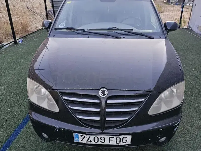 Usado SsangYong Rodius 165 CV (121 kW) 2007 Negro Monovolumen