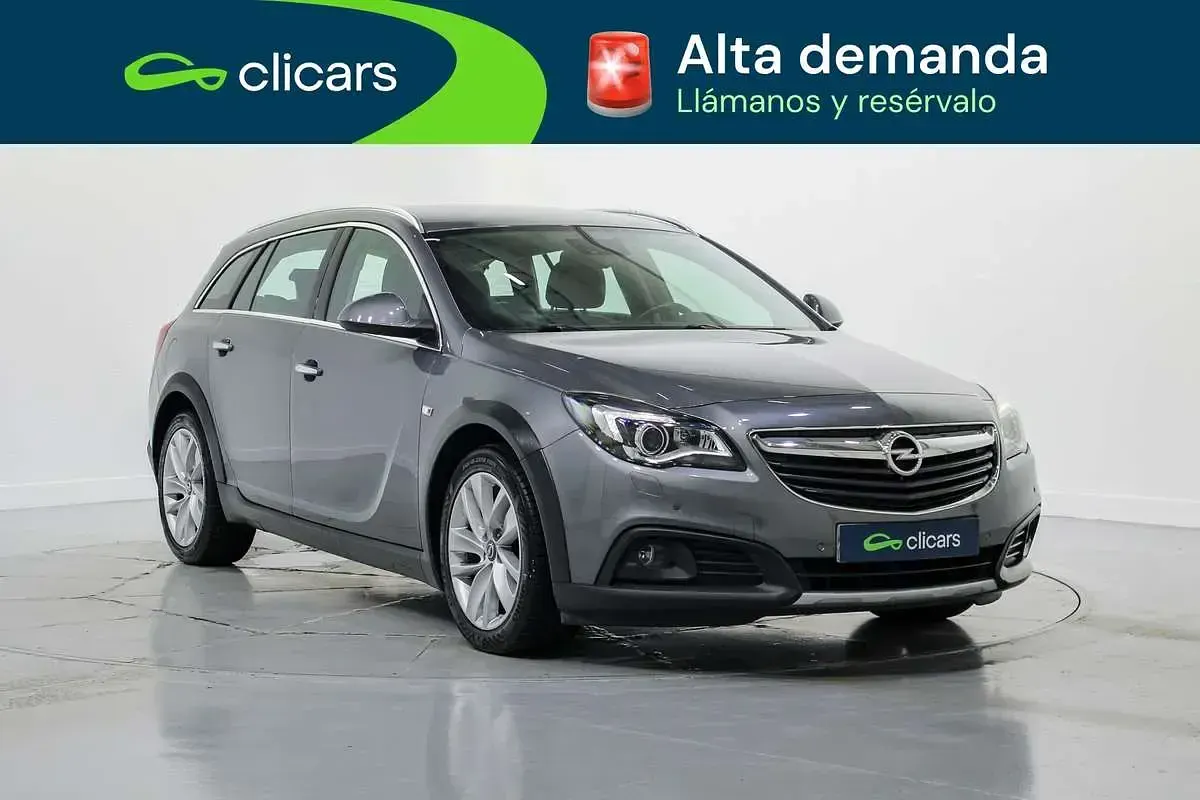 Usado Opel Insignia S 136 CV (100 kW) 2016 Gris SUV