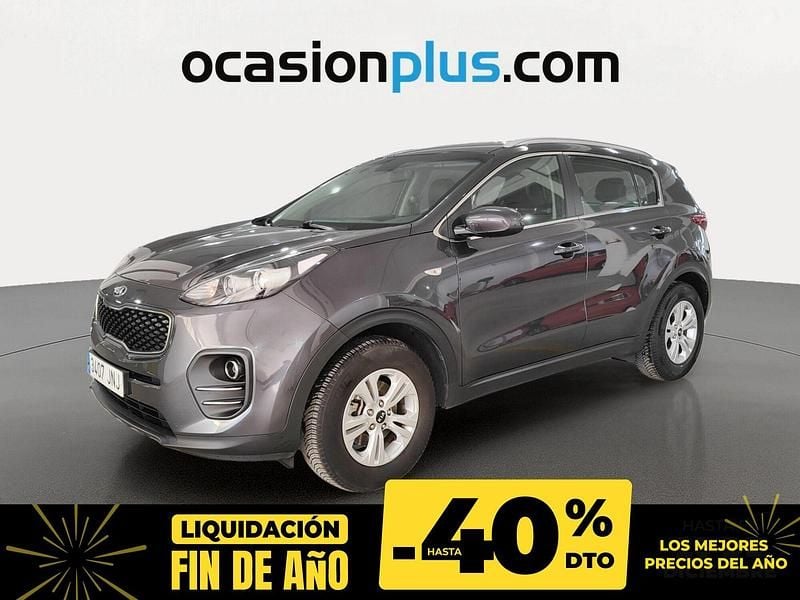 Gris Usado 2016 Kia Sportage SUV | 15.269 € (Precio justo) - Imagen 1/4
