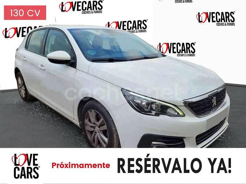 Blanco Usado 2021 Peugeot 308 Active Berlina | 12.900 € (Precio justo) - Imagen 1/1