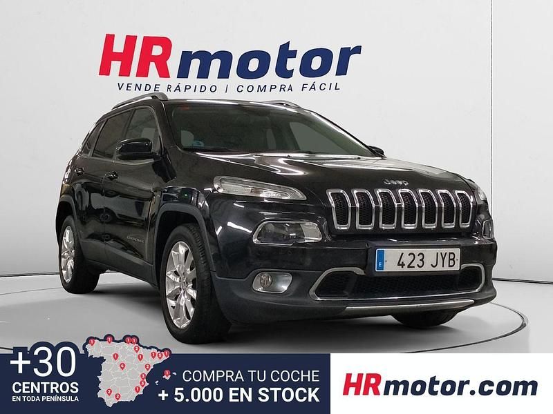 Negro Usado 2017 Jeep Cherokee Limited SUV | 16.510 € (Precio justo) - Imagen 1/4
