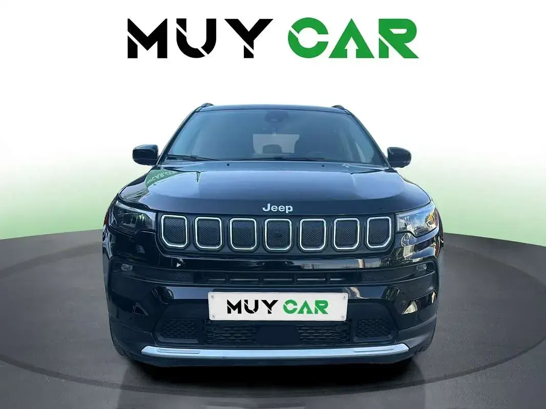 Usado Jeep Compass Night Eagle 131 CV (96 kW) 2023 Negro SUV