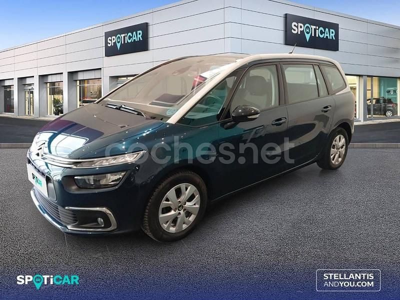 Azul Usado 2021 Citroën C4 SpaceTourer Feel Monovolumen | 13.490 € (Buen precio) - Imagen 1/4