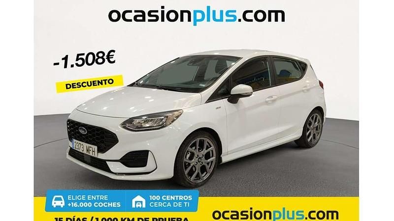 Blanco Usado 2023 Ford Fiesta ST-Line Utilitario | 12.719 € (Buen precio) - Imagen 1/4